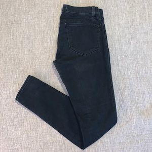 J Brand inky blue mid rise skinny jeans sz 27